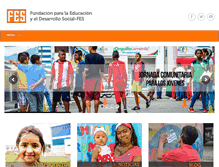 Tablet Screenshot of fundacionfes.org